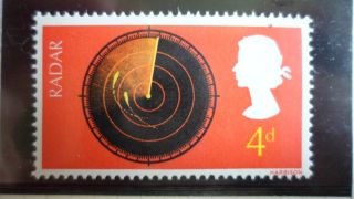 Great Britain Stamp,  1967 British Discovery And Invention.  Sg752a Fault,  Nh photo