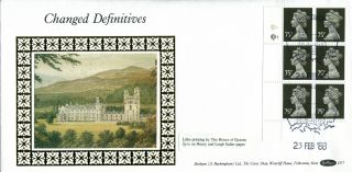 23 February 1988 75p Definitives Cylinder Benham D 77 First Day Cover Windsor Sh photo