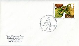 14 September 1993 Autumn First Day Cover National Postal Museum Shs photo