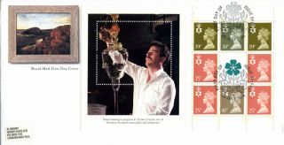 26 July 1994 Northern Ireland Full Booklet Pane 3 Rm First Day Cover Belfast photo