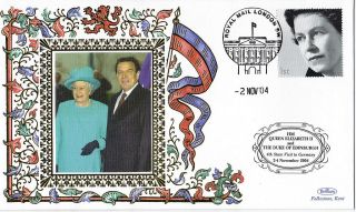 2004 Hm The Queen 4th State Visit To Germany Benham Cover Roy 152 London Sw Shs photo