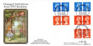 6 April 1993 All 10 Booklet Definitives Benham D 201 First Day Cover Windsor photo