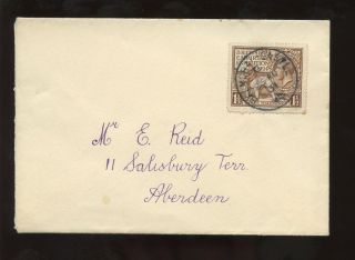 Scotland Balmoral Castle Postmark On 1924 Wembley photo
