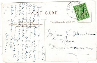 1915 Shetland Fine Tresta Postmark On Ppc To A Miss J.  Henderson At Dunrossness photo