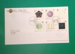 First Day Cover - 200th Anniversary Of The Nobel Prizes - 2001 photo