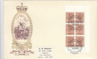 (23932) Gb Fdc Christian Heritage Booklet Pane St Mary - Le - Strand Philart Deluxe photo