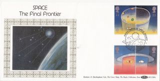 (31298) Gb Benham Fdc Europe In Space - Bnsc British Space Agency 23 April 1991 photo