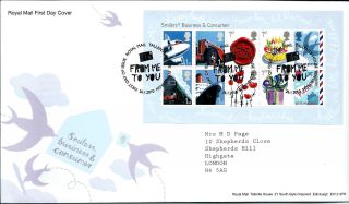 2010 Smilers Edinburgh Hand Stamp Item See Scan photo