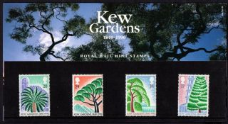 1990 Kew Gardens Presentation Pack Sg 1502 - 1505 photo