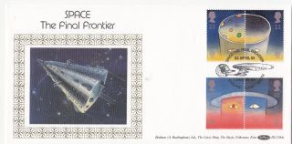(31296) Clearance Gb Benham Fdc Europe In Space - The Final Frontier 23 Apr 1991 photo
