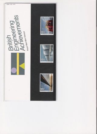 1983 Royal Mail Presentation Pack British Engineering photo