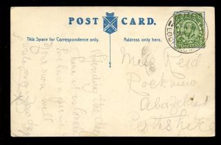 Scotland Argyllshire 1912 Ppc Loch Lomond Maied From Good Tarbet Postmark photo