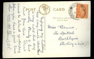 Scotland Ayrshire Isle Of Arran 1940s Rp Ppc Corrie Mailed From Fine Postmark photo