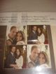 Royal Wedding Pack Hrh Prince William Of Wales And Miss.  Catherine Middleton Great Britain photo 1