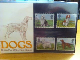 Post Office Presentation Pack No.  106 - Dogs - 17/12/79 photo