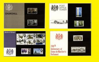 1965 Pre - Decimal Presentation Packs, ,  Each Seperately photo