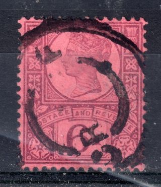 Gb = Qv Stamp,  6d Jubilee.  Sg 208/208a. .  (k) photo
