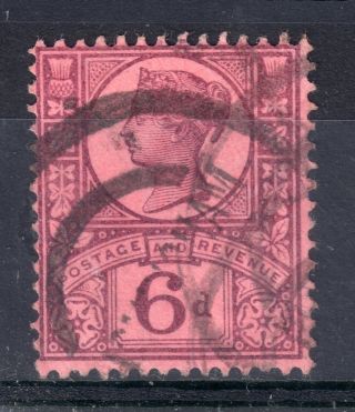 Gb = Qv Stamp,  6d Jubilee.  Sg 208/208a. .  (l) photo