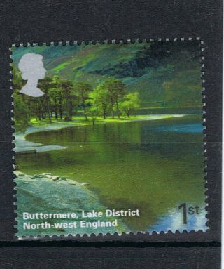 Buttermere - The Lake District - Illustrated On 2006 British Stamp - Nh photo