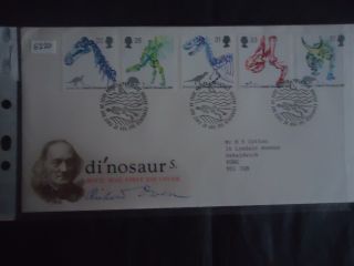 Great Britain First Day Cover 1991 Dinosaurs.  Bureau Postmark photo