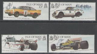 Isle Of Man Sg361/4 1988 Motor Sport Fine photo