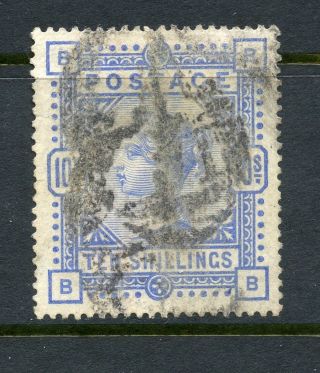 Great Britan Scott 109 Queen Victoria Ten Shilling Stamp photo
