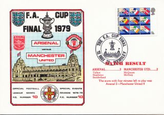 (28012) Gb Cover Football Fa Cup Final Arsenal V Man U - Wembley 12 May 1979 photo