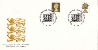 (18690) Fdc 1st Millennium 06 Jan 2000 (and 1st Gold) - Clarence House photo