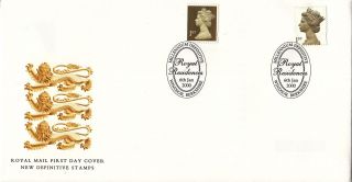 (18693) Fdc 1st Millennium 06 Jan 2000 (and 1st Gold) - Windsor photo