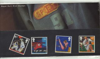 A Lovely Great Britain 1991 Presentation Pack Number 218 Sport photo