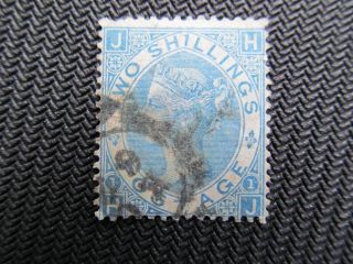 1867 Great Britain 2 Shilling Plate 1 Stamp,  55; Cv $200.  00 photo