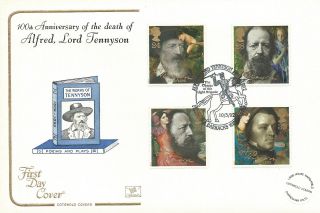 Great Britain - 1992 - 100th Death Anniversary Of Alfred Lord Tennyson photo