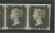 1840 Penny Blacks (da - Dg) Strip Of 7,  Of The Utmost Rarity,  With Bpa Cert Victoria photo 2