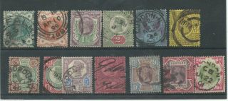 Great Britain - 1887 To 1892 - Cv £ 231.  00 - photo