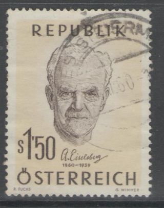Austria Sg1355 1960 Birth Cent Of Eislesberg (surgeon) Fine photo