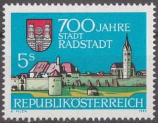 Austria 1989 Stamp - 700th Anniversary Radstadt photo