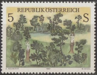 Austria 1987 Stamp - Modern Art 