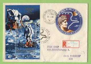 Hungary 1973 Apollo 17 Miniature Sheet First Day Cover photo