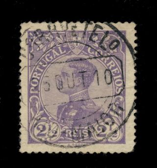 Portugal - 1910 - Minr.  154 2 1/2r Cancelled By Rio - Maior Circle Date Stamp photo