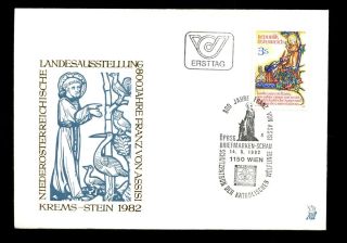 Austria 1982 Art & Culture In The Middle Ages Fdc C2739 photo