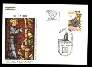 Austria 1982 Art & Culture In The Middle Ages Fdc C2740 photo