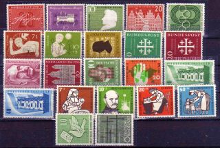 Germany,  Federal Republic 1956 Complete Year Mi 227/48 photo
