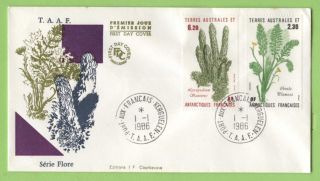 French Antarctic Territory 1986 Plants Issue First Day Cover photo