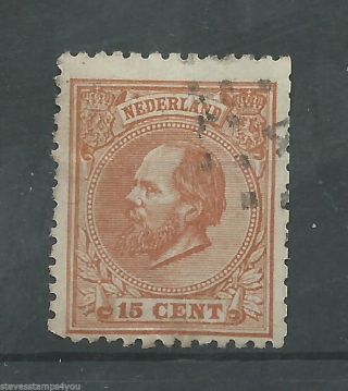 Netherlands - 1872 - Sg102 - Cv £ 11.  00 - photo