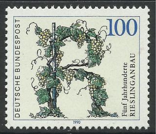 Germany.  1990.  Riesling Grape Cultivation Commemorative Sg: 2298. . photo