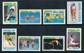 Tanzania 1992 Olympic Games Sg 1404/11 photo