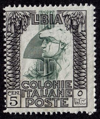 Libya Scott 22 Stamp - Never Hinged - 1921,  Hard To Find Key Issue photo