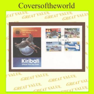 Kiribati 1983 Commonwealth Day First Day Cover photo