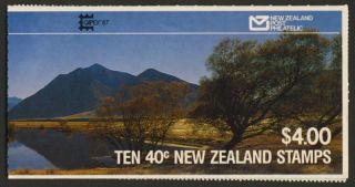 Zealand 830 Booklet 1kiwi (w22az) Ahuriri Cover,  Blue Duck,  Capex O/p photo