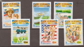Zealand Sg1771/6 1993 Zealand In The 40 ' S photo